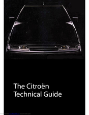 CITROEN XM Technical Manual
