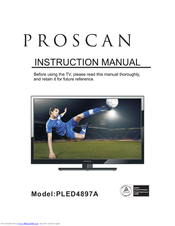 ProScan PLED4897A Instruction Manual