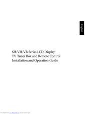 BenQ VH Series Installation And Operation Manual