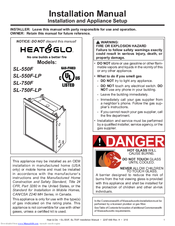Heat & Glo SL-750F Installation Manual