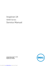 Dell Inspiron 14 5458 Service Manual