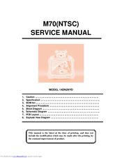 Disney 14DN2NYD Service Manual