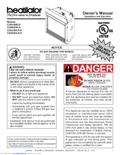 Heatilator CD4236IR-D Owner's Manual