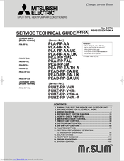 Mitsubishi Electric PCA-RP2GA Service Technical Manual