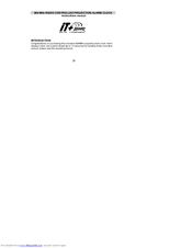 La Crosse Technology WT-5120 Instruction Manual