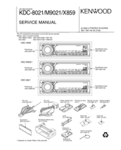 Kenwood KDC-PSW9521 Service Manual