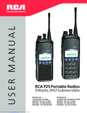 RCA RPX4600U2 User Manual
