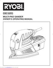 Ryobi EMS180RG Owner's Operating Manual