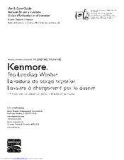 Kenmore W10740540A Use & Care Manual
