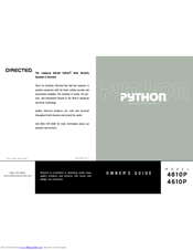 Python 4610P Owner's Manual