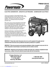 Powermate PM0601250.02 Manual