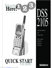 Uniden DSS 2105 Quick Start Manual