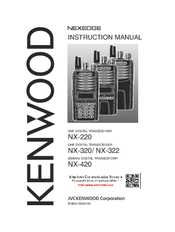 Kenwood NX-420 Instruction Manual