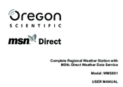Oregon Scientific WMS801 User Manual