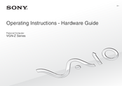 Sony VGN-Z Series Operating Instructions Manual