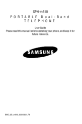 Samsung SPH-M610 User Manual