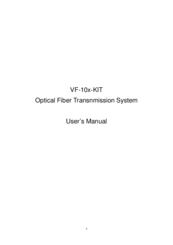 Planet VF-106-T User Manual