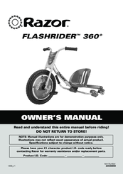 Razor FLASHRIDER 360 Owner's Manual