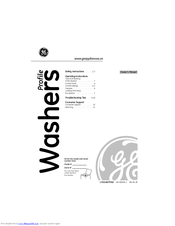 GE WPRE8320HWT Owner's Manual