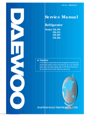 Daewoo FR-351 Service Manual