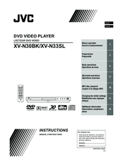JVC XV-N33SL Instruction Manual
