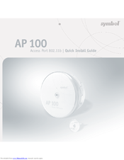 Symbol AP 100 Quick Install Manual