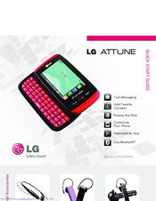 LG ATTUNE Quick Start Manual