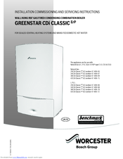Worcester GREENSTAR 29CDi Classic ErP Installation, Commissioning And Servicing Instructions