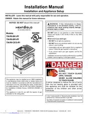 Heat & Glo TIARII-CES-IPI Installation Manual