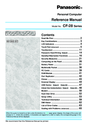Panasonic Toughbook CF-28 Series Reference Manual