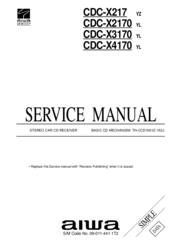 Aiwa CDC-X4170 Service Manual