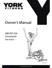York Fitness YBR-PXT-220 Owner's Manual