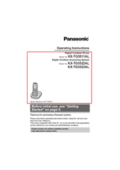 Panasonic KX-TG5523AL Operating Instructions Manual