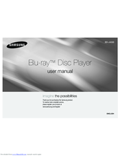 Samsung BD-J4500 User Manual