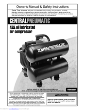 Central Pneumatic 60567 Owner's Manual And Safety Instructions