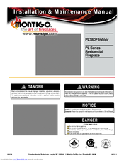 Montigo PL38DF Installation & Maintenance Manual