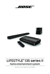 Bose LIFESTYLE 135 series II Setup Manual