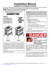 Quadra-Fire GARN-DMBK-IPI-B Installation Manual