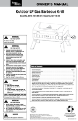 Blue Rhino GBT1654W Owner's Manual