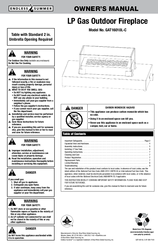Blue Rhino GAT16020L-C Owner's Manual