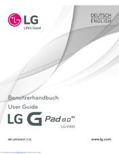 LG G Pad 8.0 4G User Manual