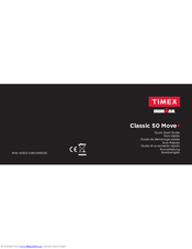 Timex IRONMAN Classic 50 Move+ Quick Start Manual