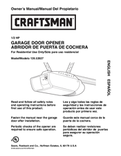 Craftsman 139.53927 Owner's Manual
