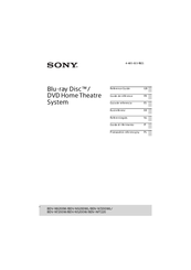 Sony BDV-NF7220 Reference Manual
