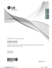 LG DLEX3370 series Owner's Manual