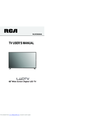 RCA RLDED6504A User Manual