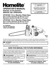 Homelite UT43102 Operator's Manual