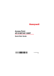 Honeywell FocusBT AP-100-BT Quick Start Manual