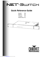 Chauvet Net-Switch Quick Reference Manual