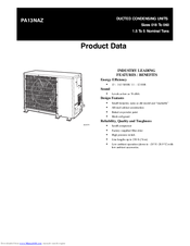 Payne PA13NAZ Product Data